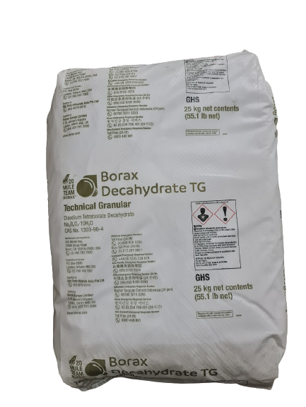 Borax decahydrate (Na2B4O7·10H2O)