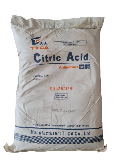 Acid citric  (C6H8O7)